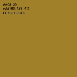 #A08129 - Luxor Gold Color Image