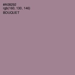 #A08292 - Bouquet Color Image