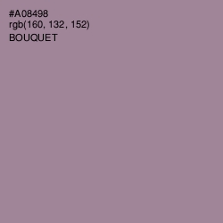 #A08498 - Bouquet Color Image