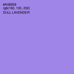 #A085E8 - Dull Lavender Color Image