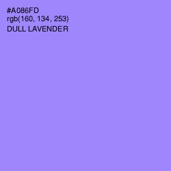 #A086FD - Dull Lavender Color Image