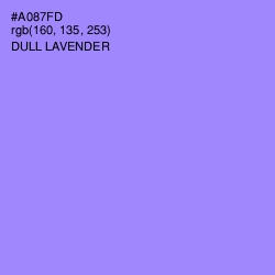 #A087FD - Dull Lavender Color Image