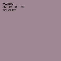 #A08892 - Bouquet Color Image