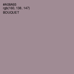 #A08A93 - Bouquet Color Image