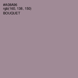 #A08A96 - Bouquet Color Image