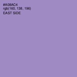 #A08AC4 - East Side Color Image