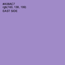 #A08AC7 - East Side Color Image