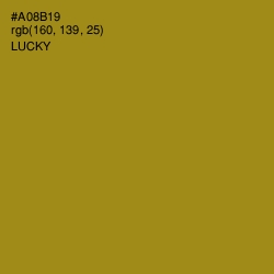 #A08B19 - Lucky Color Image