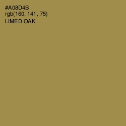 #A08D4B - Limed Oak Color Image