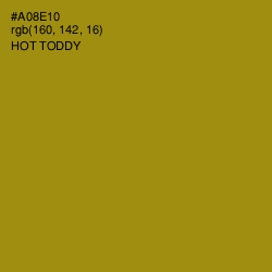 #A08E10 - Hot Toddy Color Image