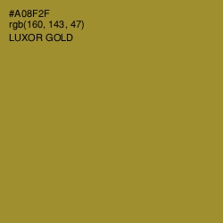 #A08F2F - Luxor Gold Color Image