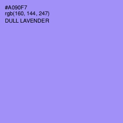 #A090F7 - Dull Lavender Color Image