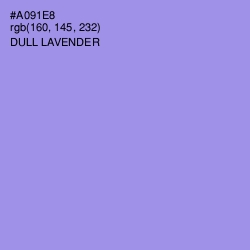 #A091E8 - Dull Lavender Color Image