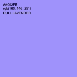 #A092FB - Dull Lavender Color Image