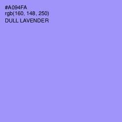 #A094FA - Dull Lavender Color Image