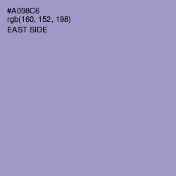 #A098C6 - East Side Color Image
