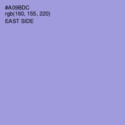 #A09BDC - East Side Color Image