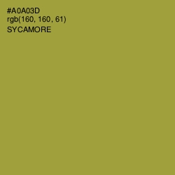 #A0A03D - Sycamore Color Image