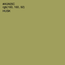 #A0A05C - Husk Color Image