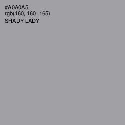 #A0A0A5 - Shady Lady Color Image