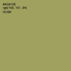 #A0A15E - Husk Color Image