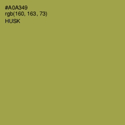 #A0A349 - Husk Color Image