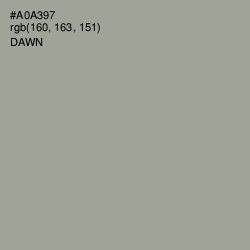 #A0A397 - Dawn Color Image