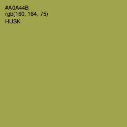 #A0A44B - Husk Color Image