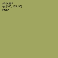 #A0A55F - Husk Color Image