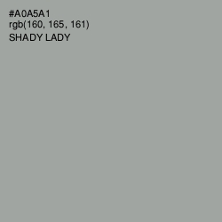 #A0A5A1 - Shady Lady Color Image