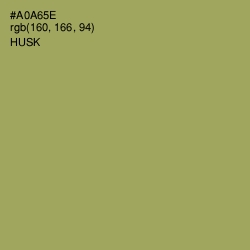 #A0A65E - Husk Color Image