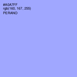 #A0A7FF - Perano Color Image