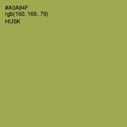 #A0A94F - Husk Color Image