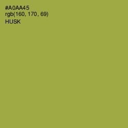 #A0AA45 - Husk Color Image