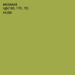 #A0AA48 - Husk Color Image