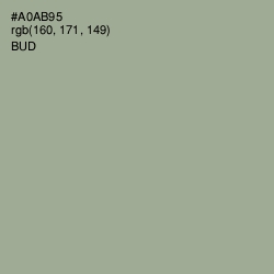 #A0AB95 - Bud Color Image