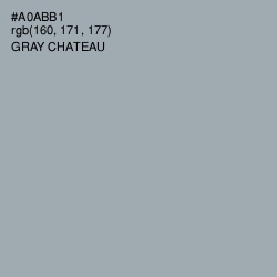 #A0ABB1 - Gray Chateau Color Image