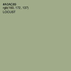 #A0AC89 - Locust Color Image