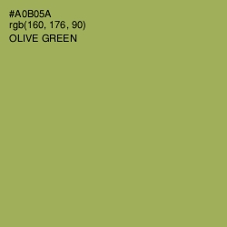 #A0B05A - Olive Green Color Image