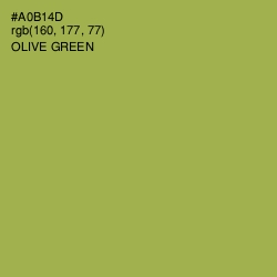 #A0B14D - Olive Green Color Image