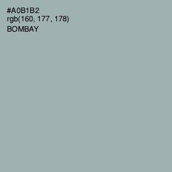 #A0B1B2 - Bombay Color Image