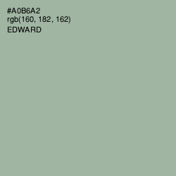 #A0B6A2 - Edward Color Image