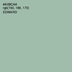 #A0BCAA - Edward Color Image