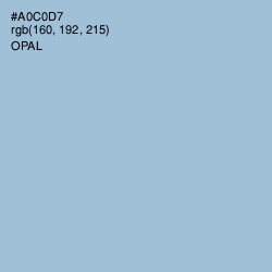 #A0C0D7 - Opal Color Image