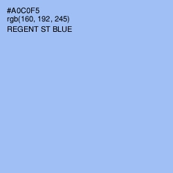 #A0C0F5 - Regent St Blue Color Image