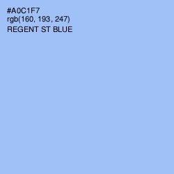 #A0C1F7 - Regent St Blue Color Image