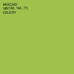 #A0C24D - Celery Color Image