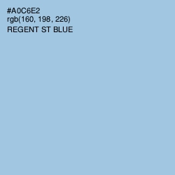 #A0C6E2 - Regent St Blue Color Image