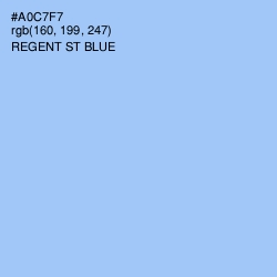#A0C7F7 - Regent St Blue Color Image
