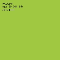 #A0C941 - Conifer Color Image